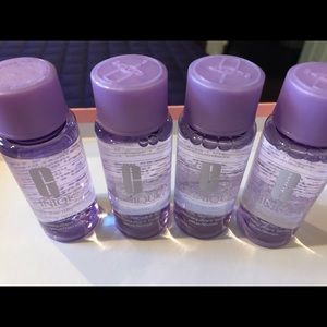 Clinique 🌿4 piece lot🌿 makeup remover